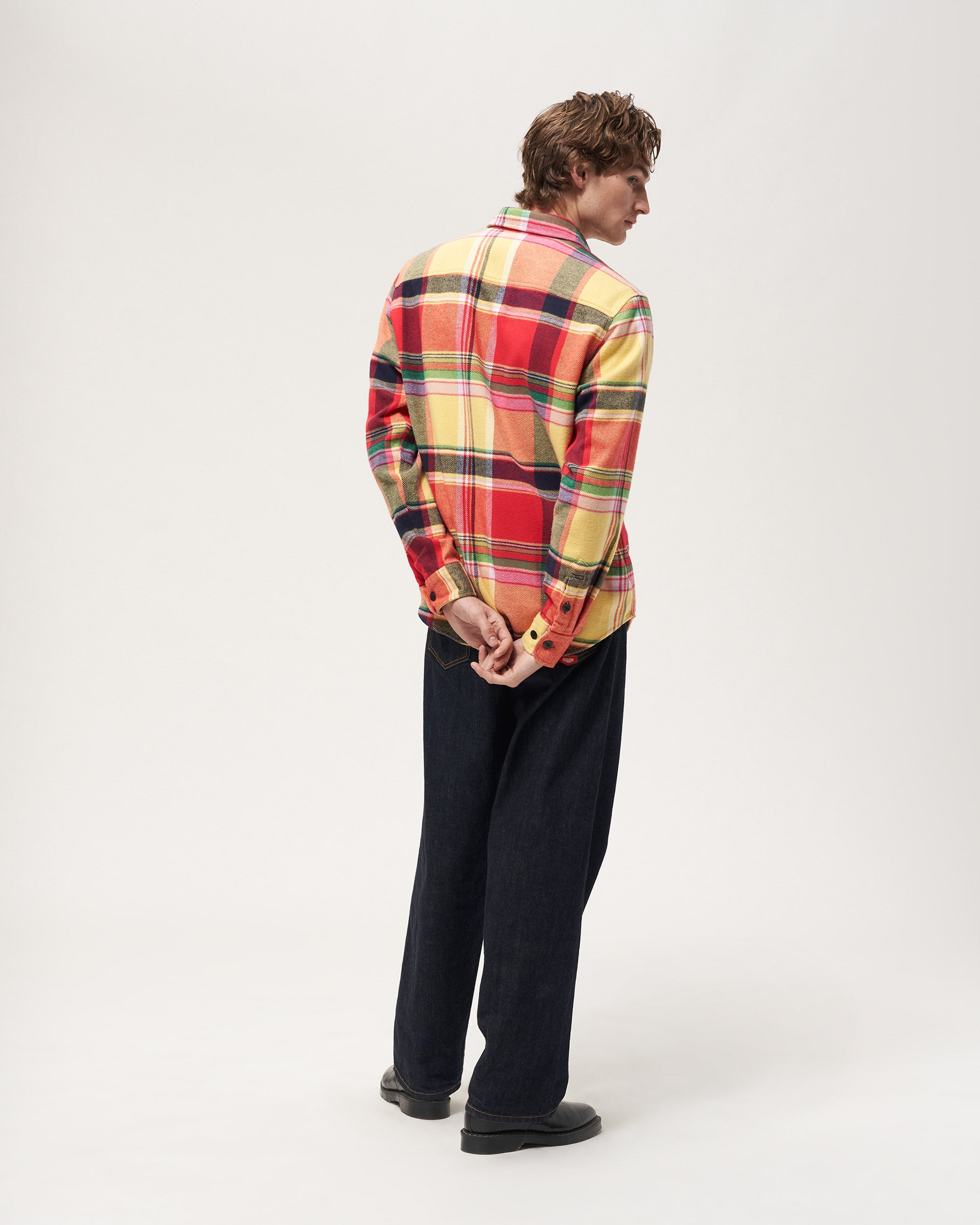 Bright Plaid Heavyweight Flannel - Noah