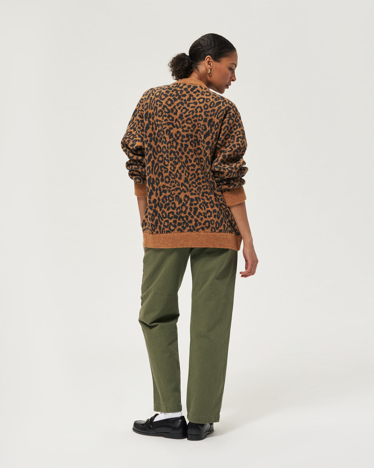 Leopard Cardigan Sweater