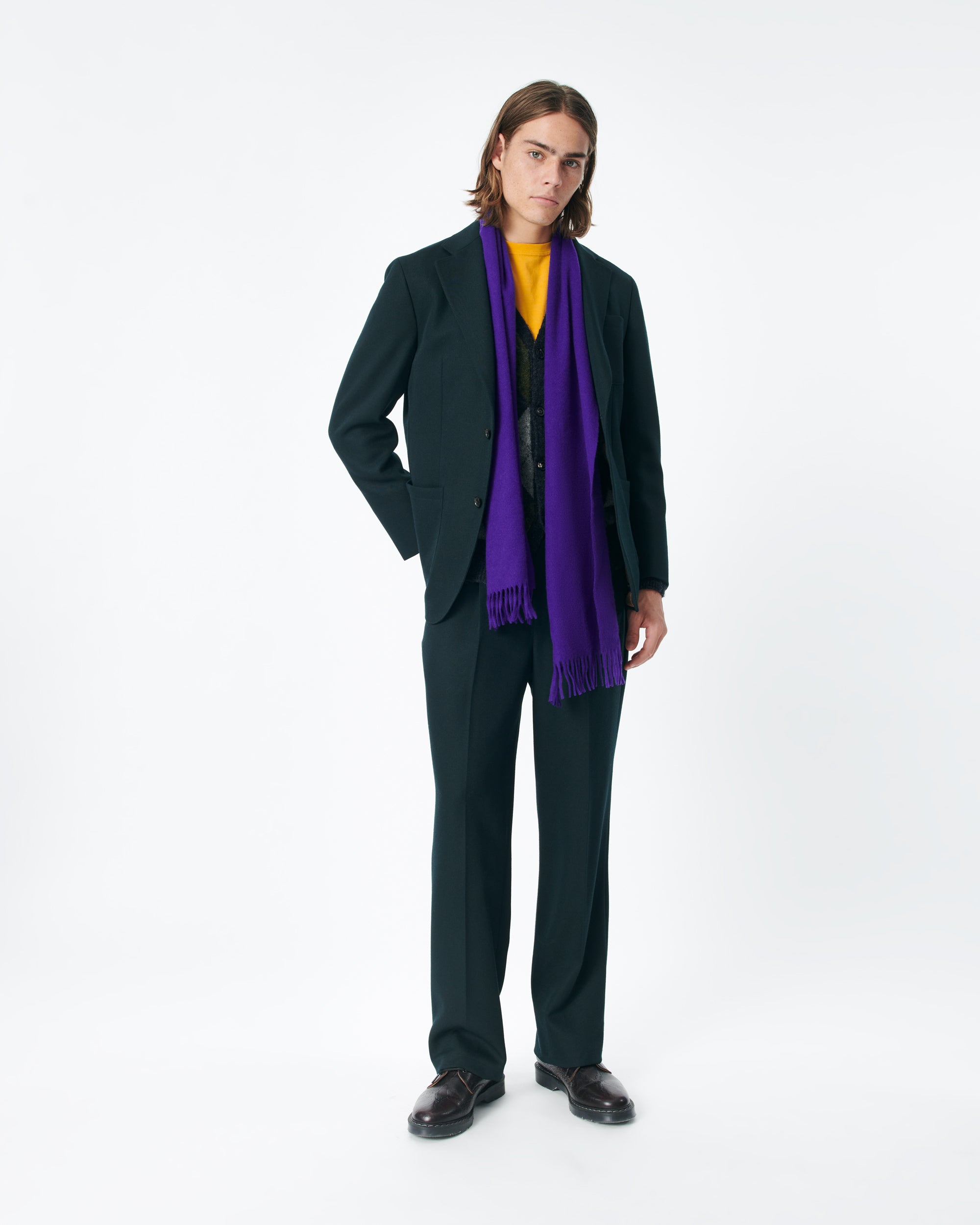 Barathea Wool Sack Jacket - Noah