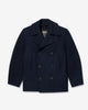 Noah - Noah x Gloverall Classic Peacoat - Dark Navy - Swatch