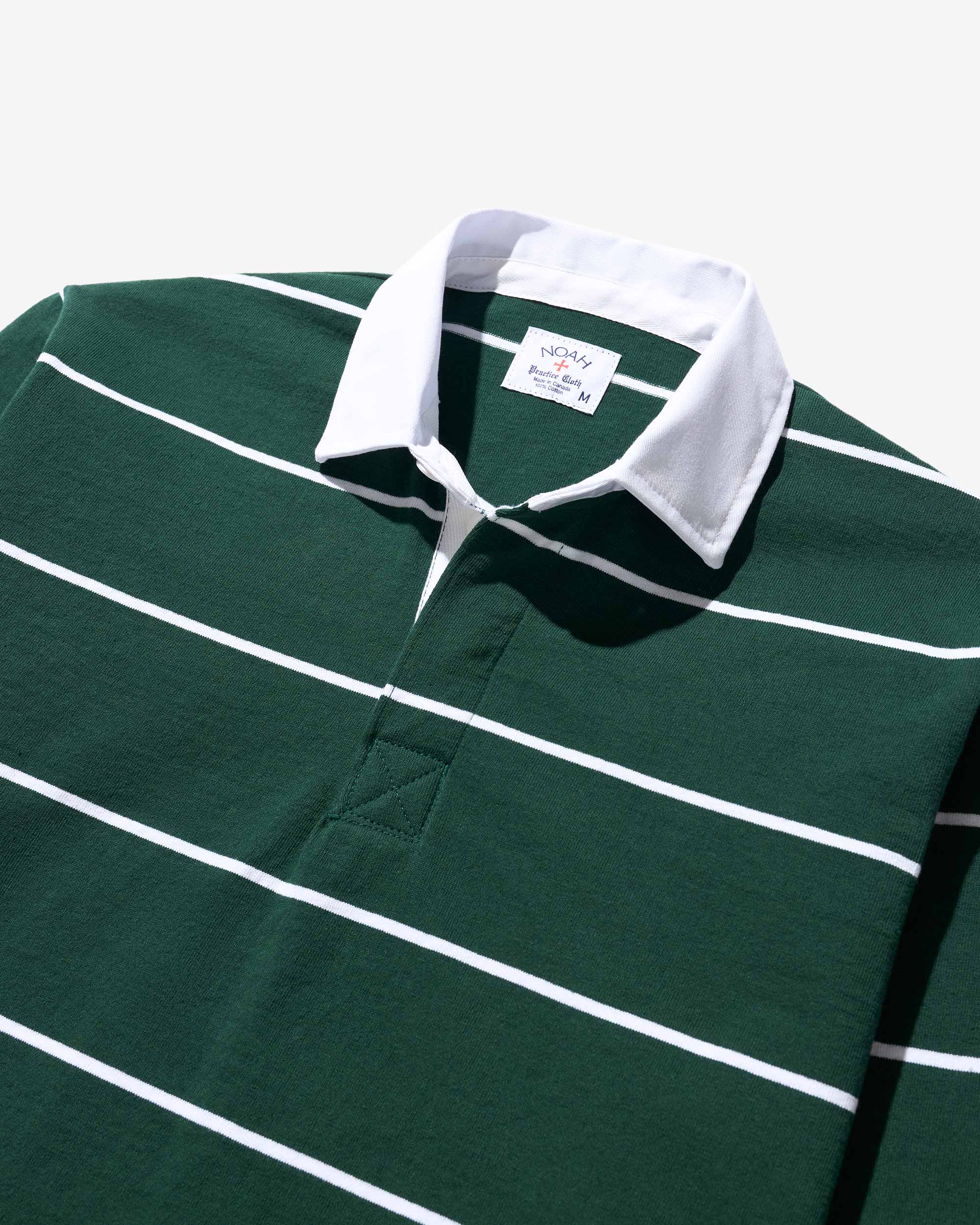 Noah striped button tab rugby ラガーシャツ Button Tab Rugby - Noah