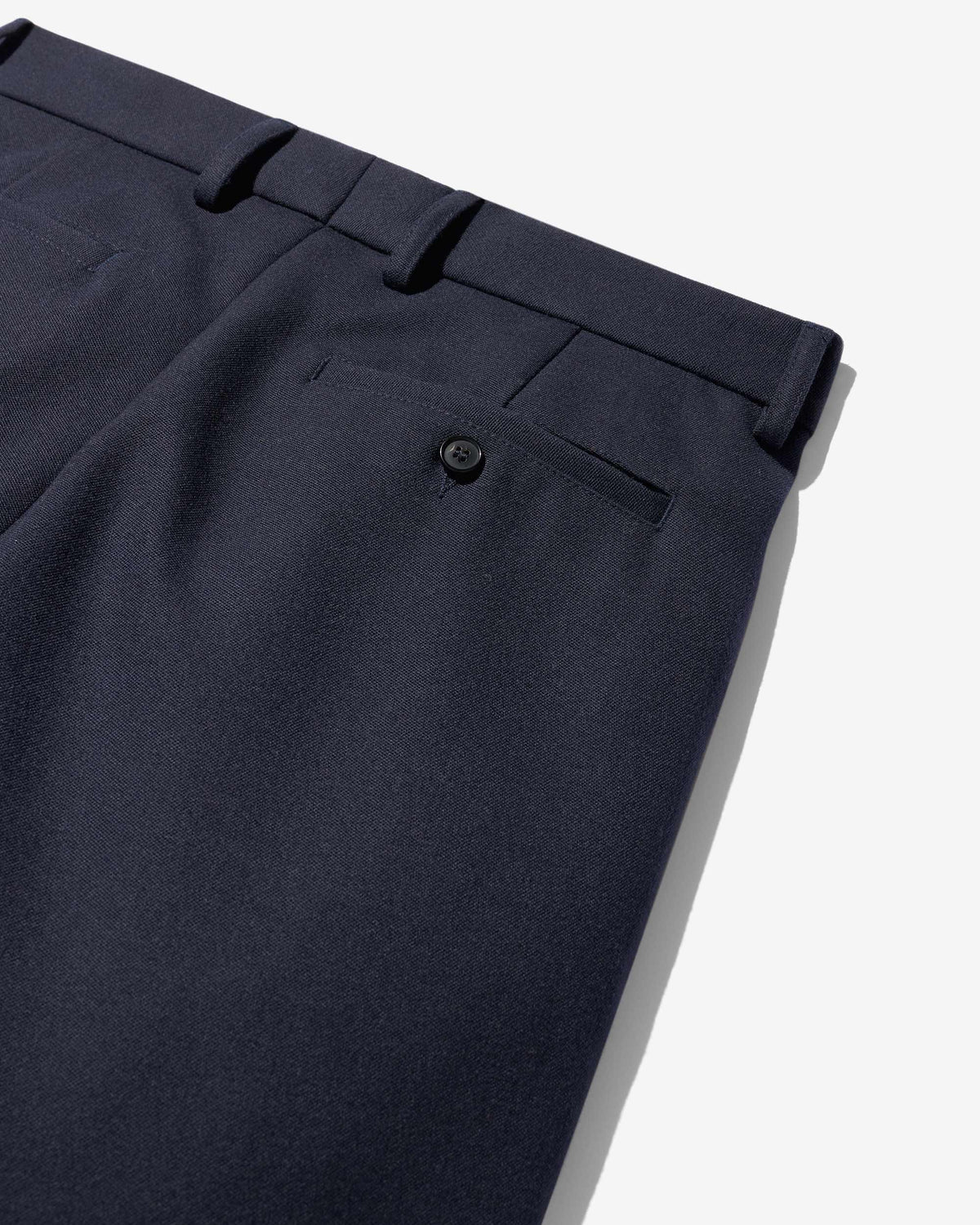 Barathea Wool Pleated Trouser