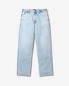 Noah - Denim Dungaree - Light Wash - Swatch