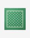 Noah - Polka Dot Bandana - Green - Swatch