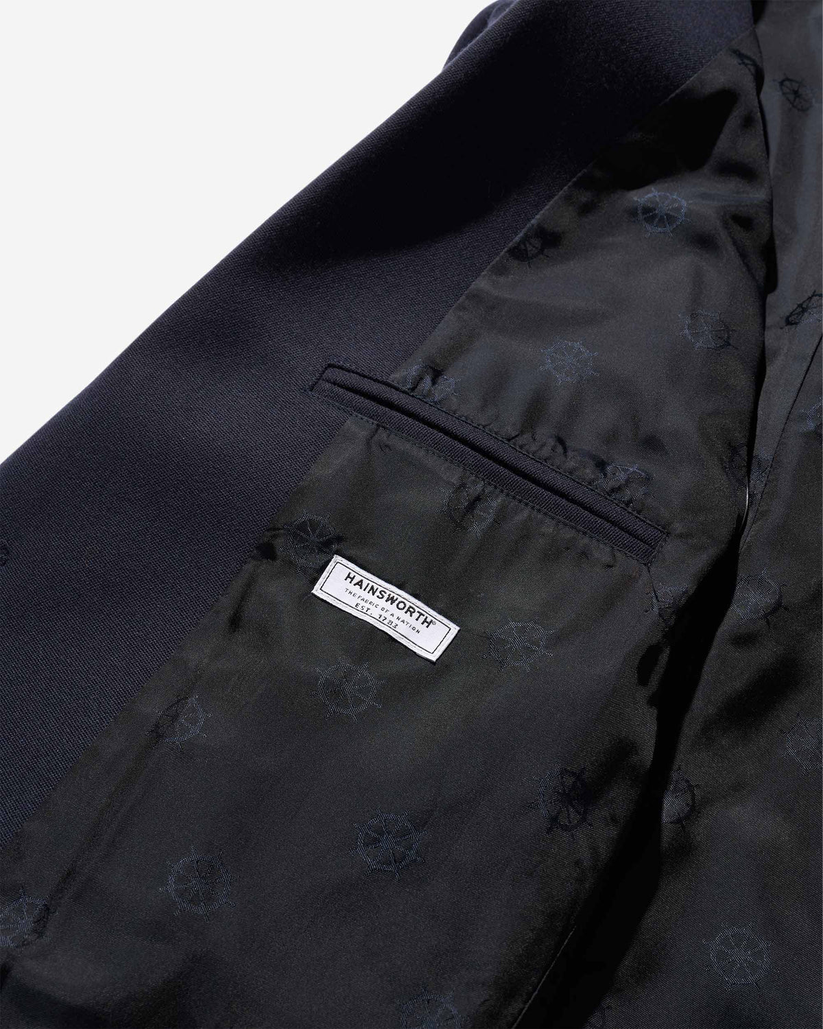Barathea Wool Sack Jacket