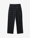 Noah - Double-Pleated Tartan Trouser - Tartan - Swatch