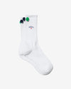 Noah - Pom Pom Socks - White - Swatch
