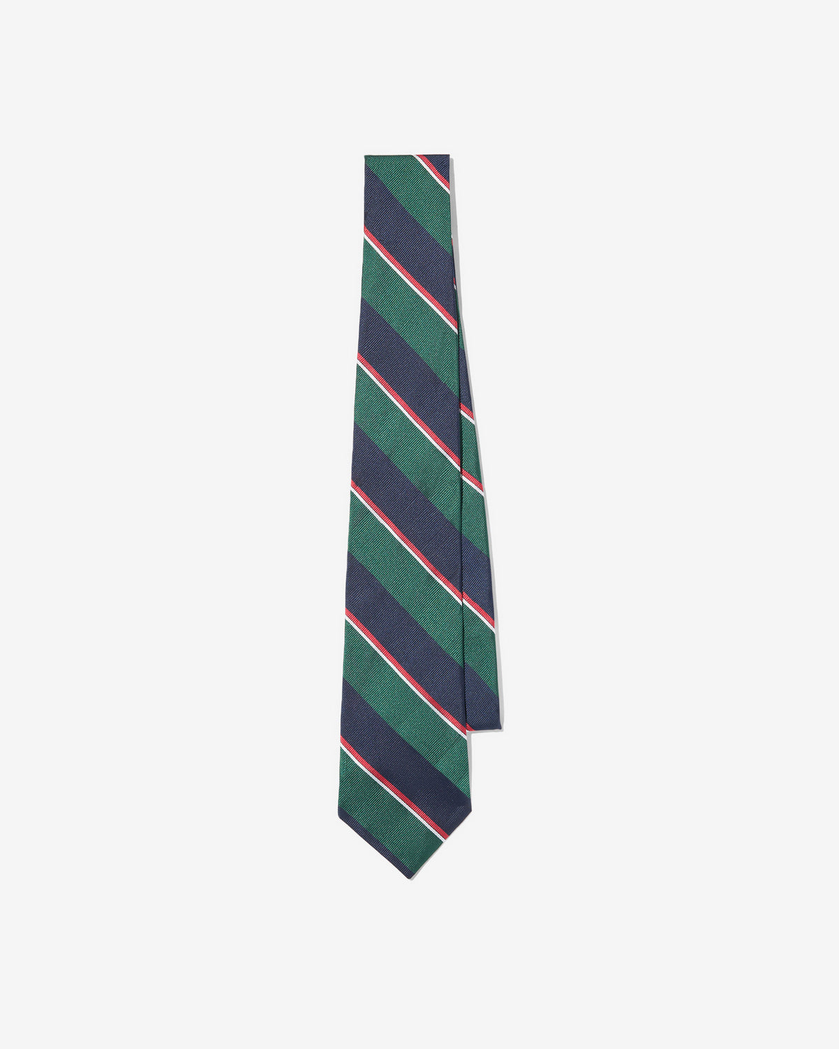 Silk Repp Stripe Necktie