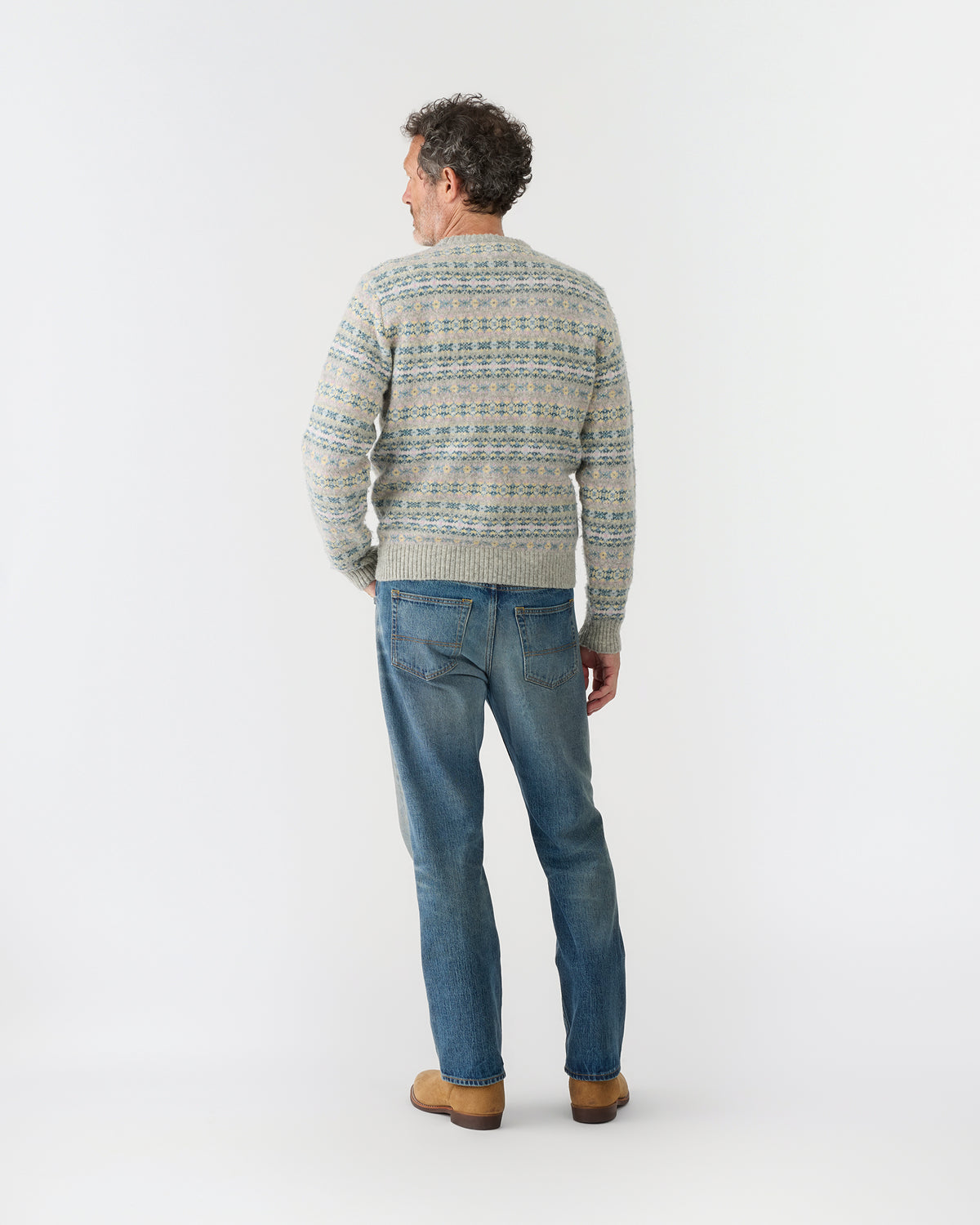 Fair Isle Crewneck Sweater