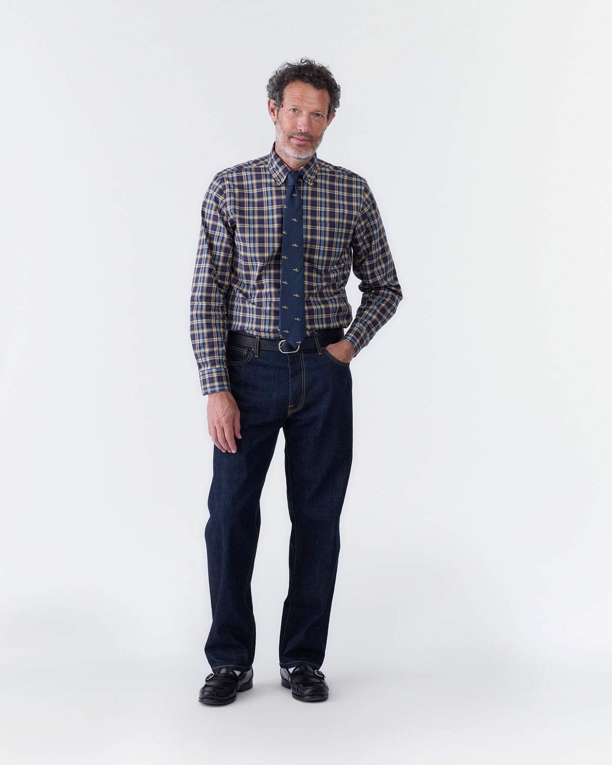 Cotton Plaid Shirt