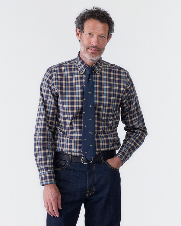 Noah - Cotton Plaid Shirt - Detail