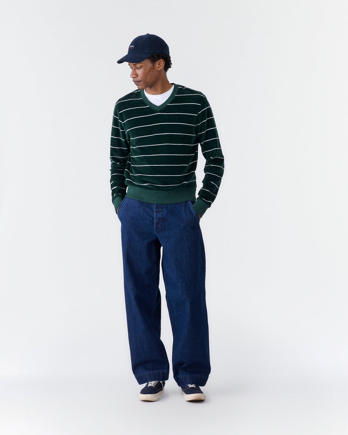 Velour Long Sleeve Top