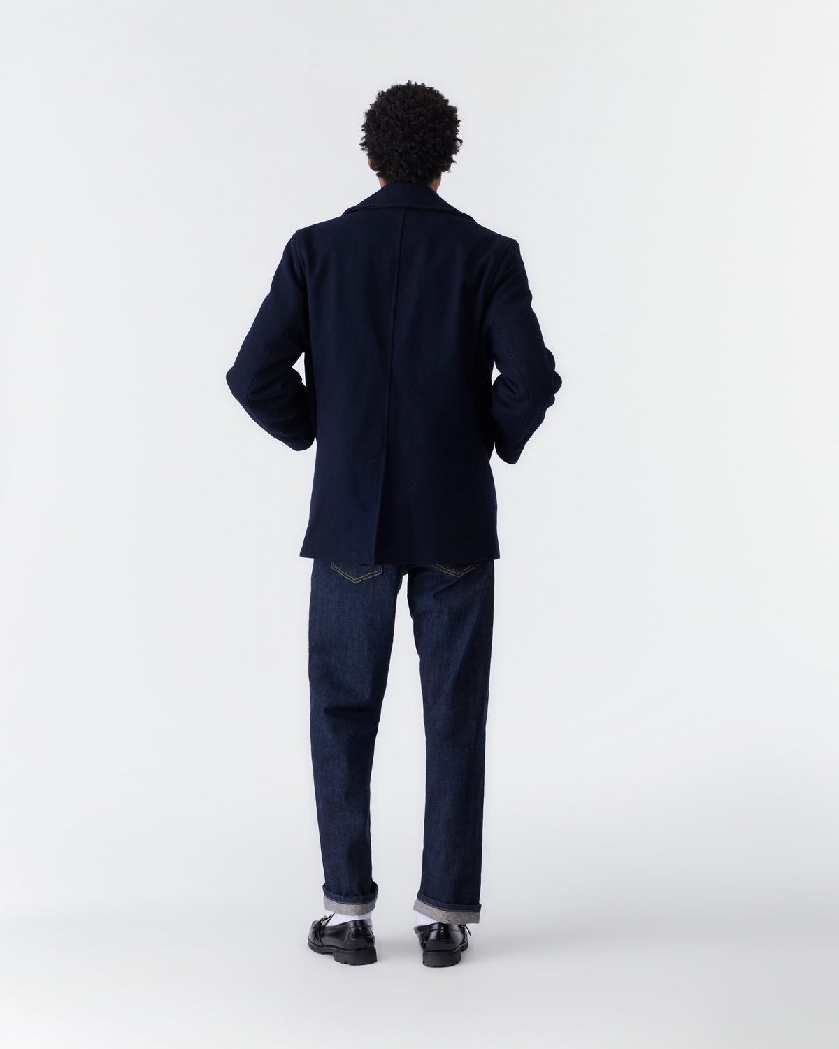 Noah x Gloverall Classic Peacoat