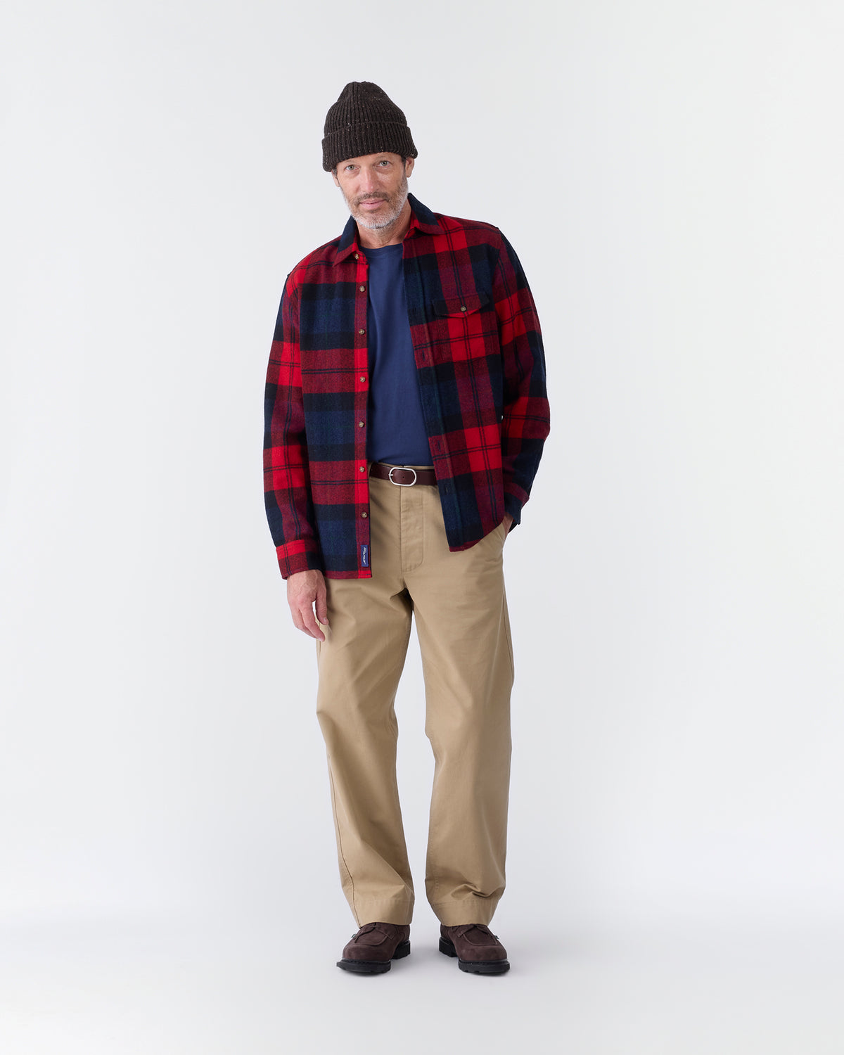 Pinewood Plaid Wool Shirt