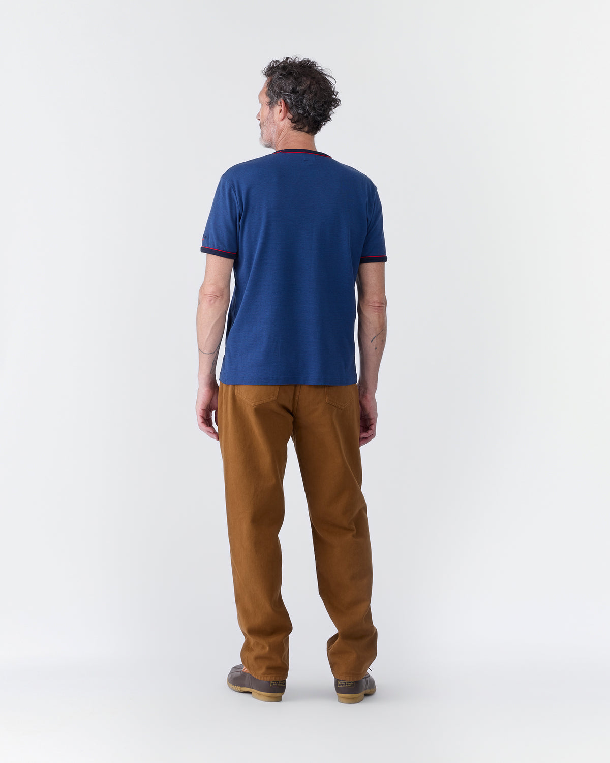 Brushed Pleated Jeans