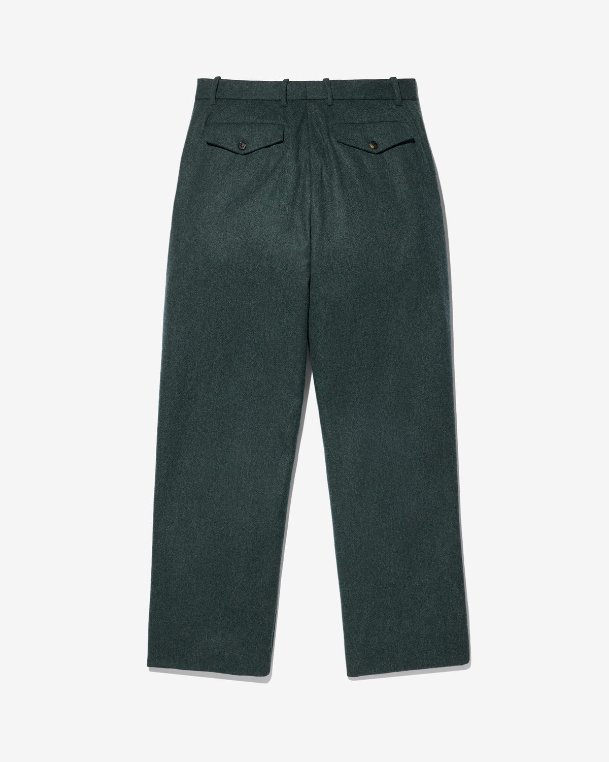 Flat Front Wool Trouser