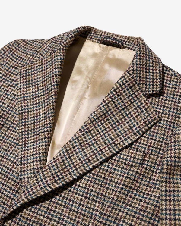Noah - Houndstooth Sack Jacket - Detail