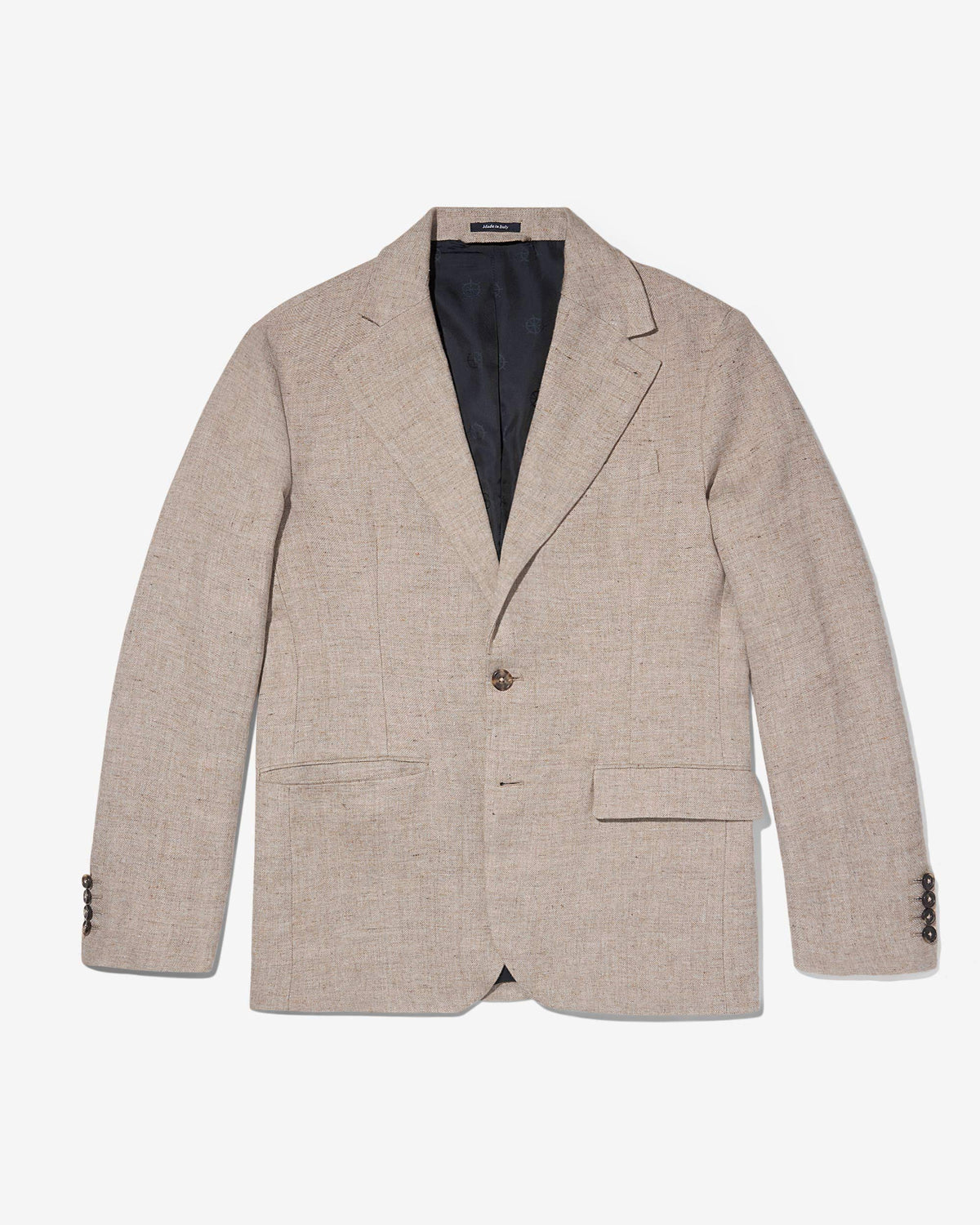 Flanneled Linen Jacket