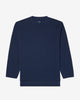 Noah - Long Sleeve Pique Top - Navy - Swatch