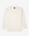 Noah - Long Sleeve Pique Top - Light Heather - Swatch