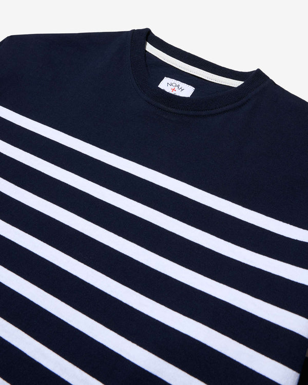Noah - Oversized Striped Rugby Top - Detail