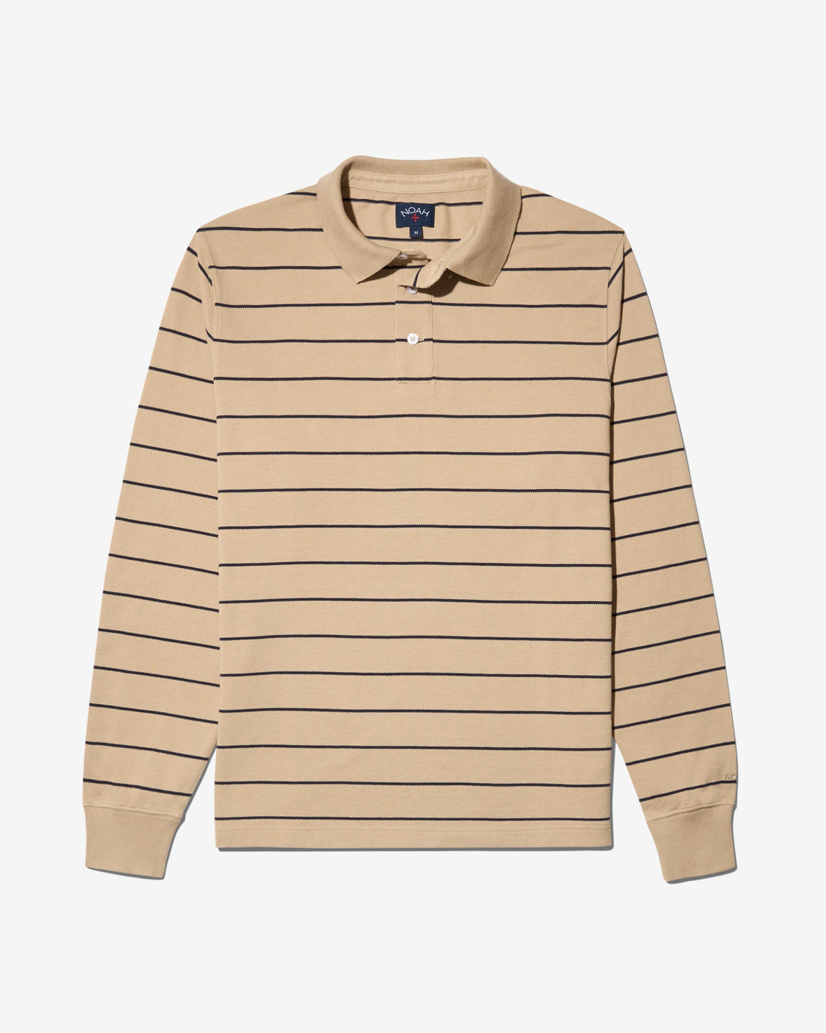 Long Sleeve Pique Polo