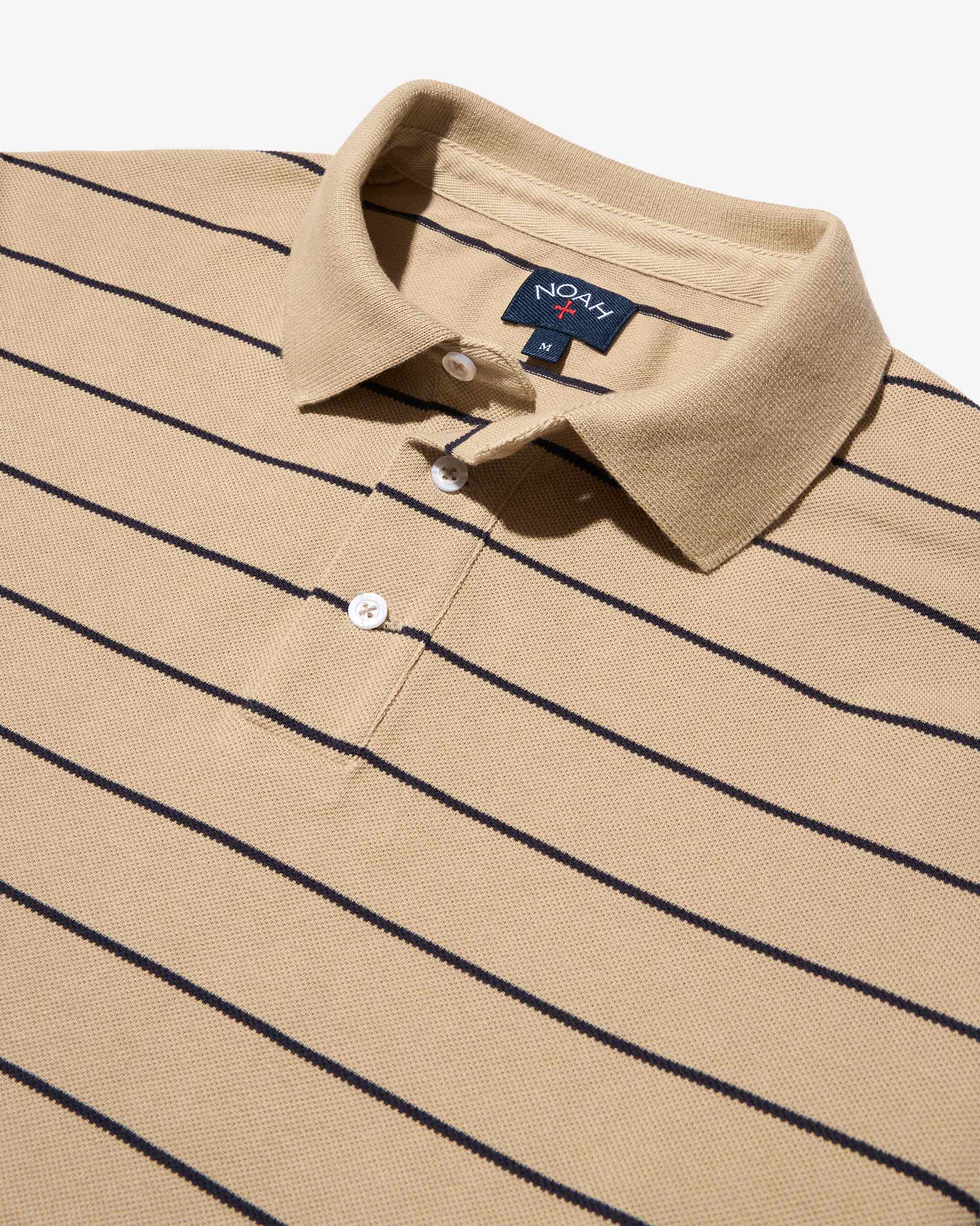 Long Sleeve Pique Polo - Noah