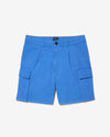 Noah - Pleated Cargo Short - Royal - Swatch