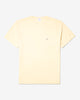 Noah - Core Logo Pocket Tee - Light Yellow - Swatch