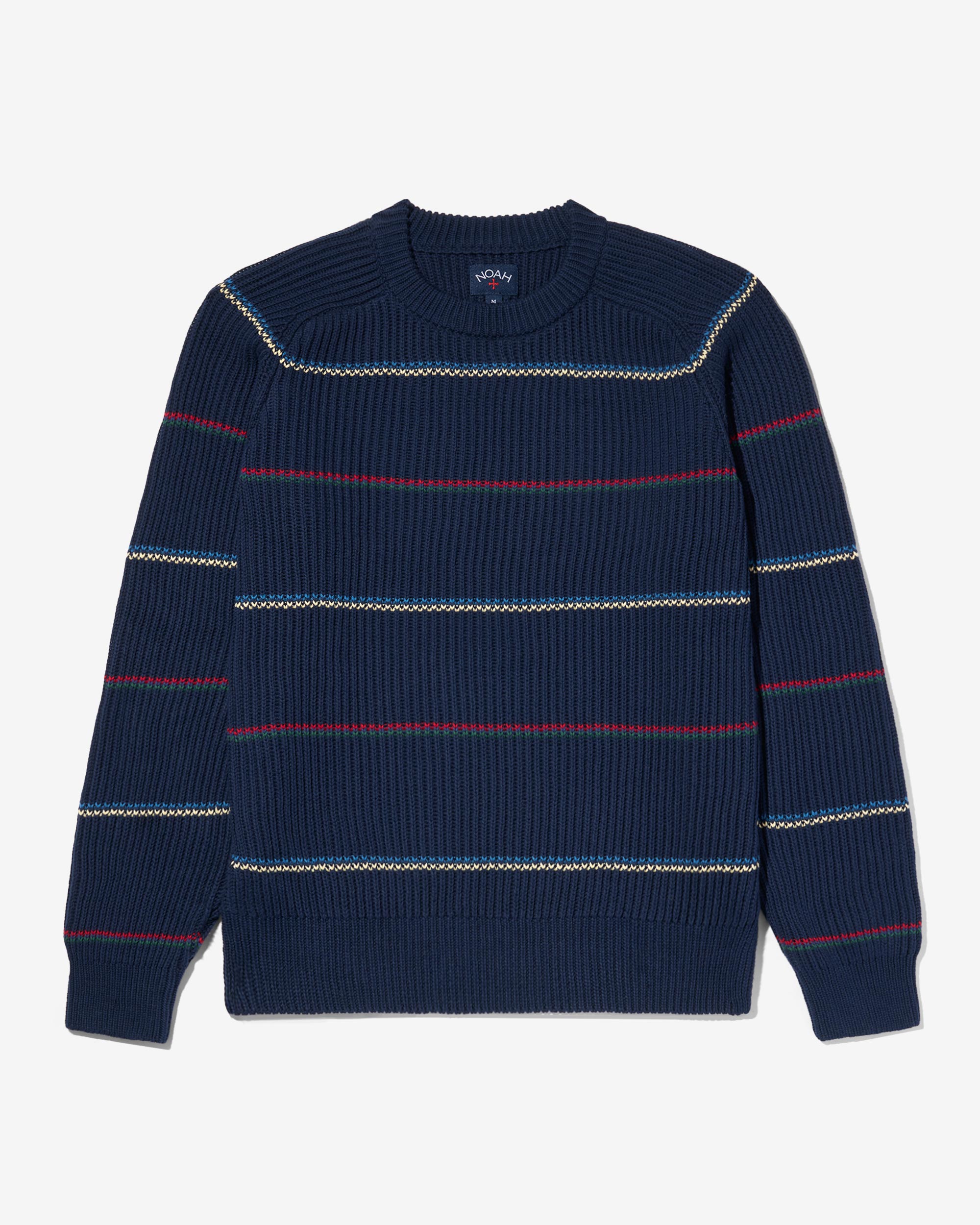 Striped Cotton Sweater - Noah