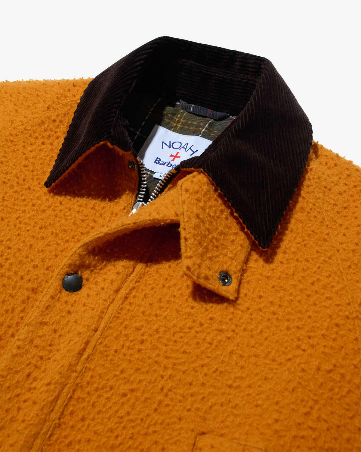 Noah x Barbour Wool Teddy Bedale Jacket