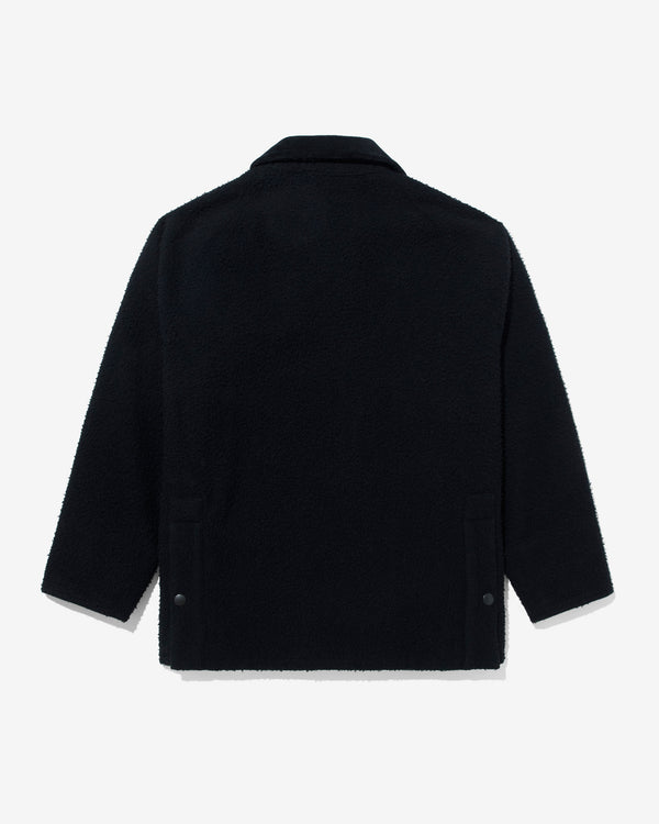 Noah - Noah x Barbour Wool Teddy Bedale Jacket - Detail