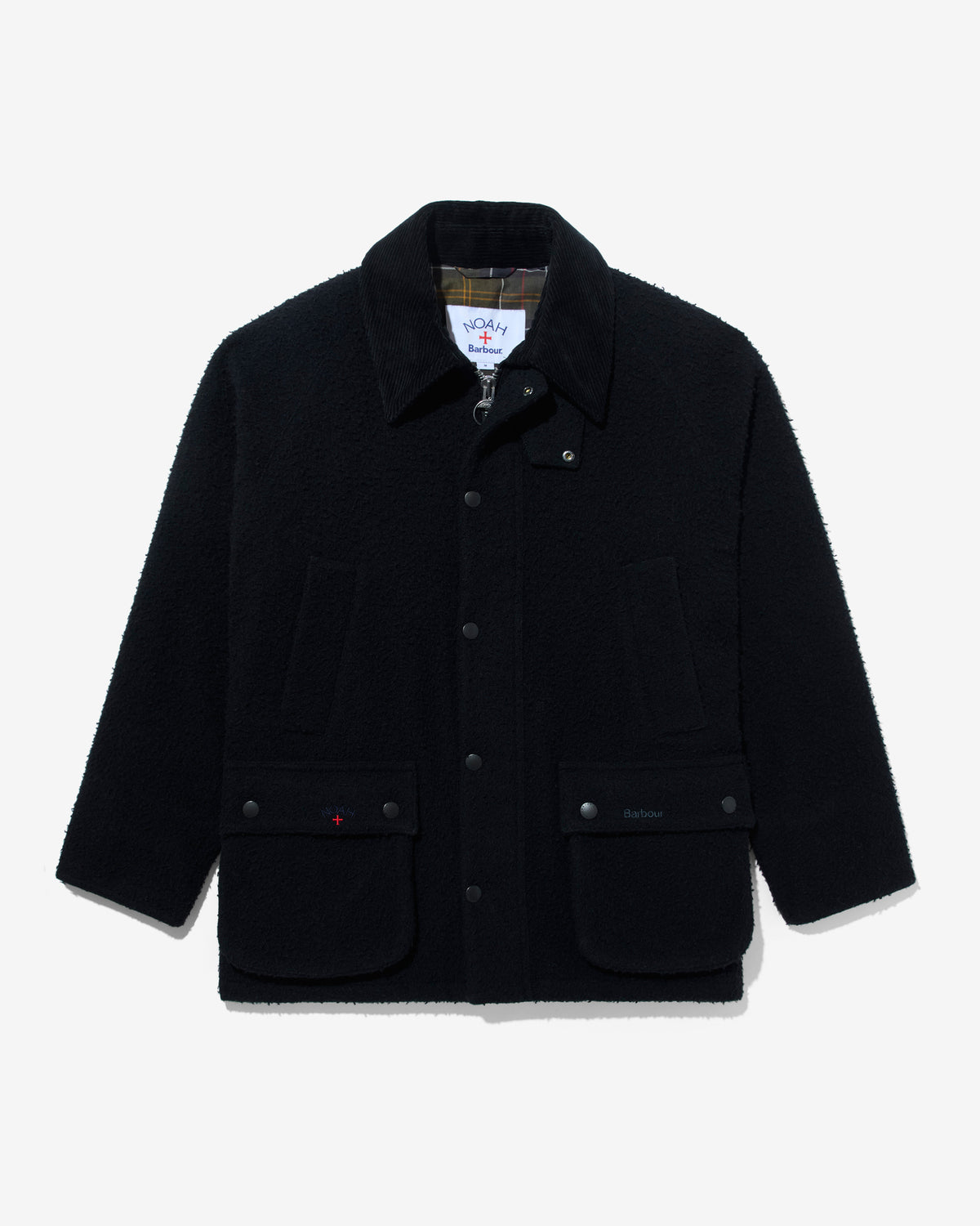 Noah x Barbour Wool Teddy Bedale Jacket