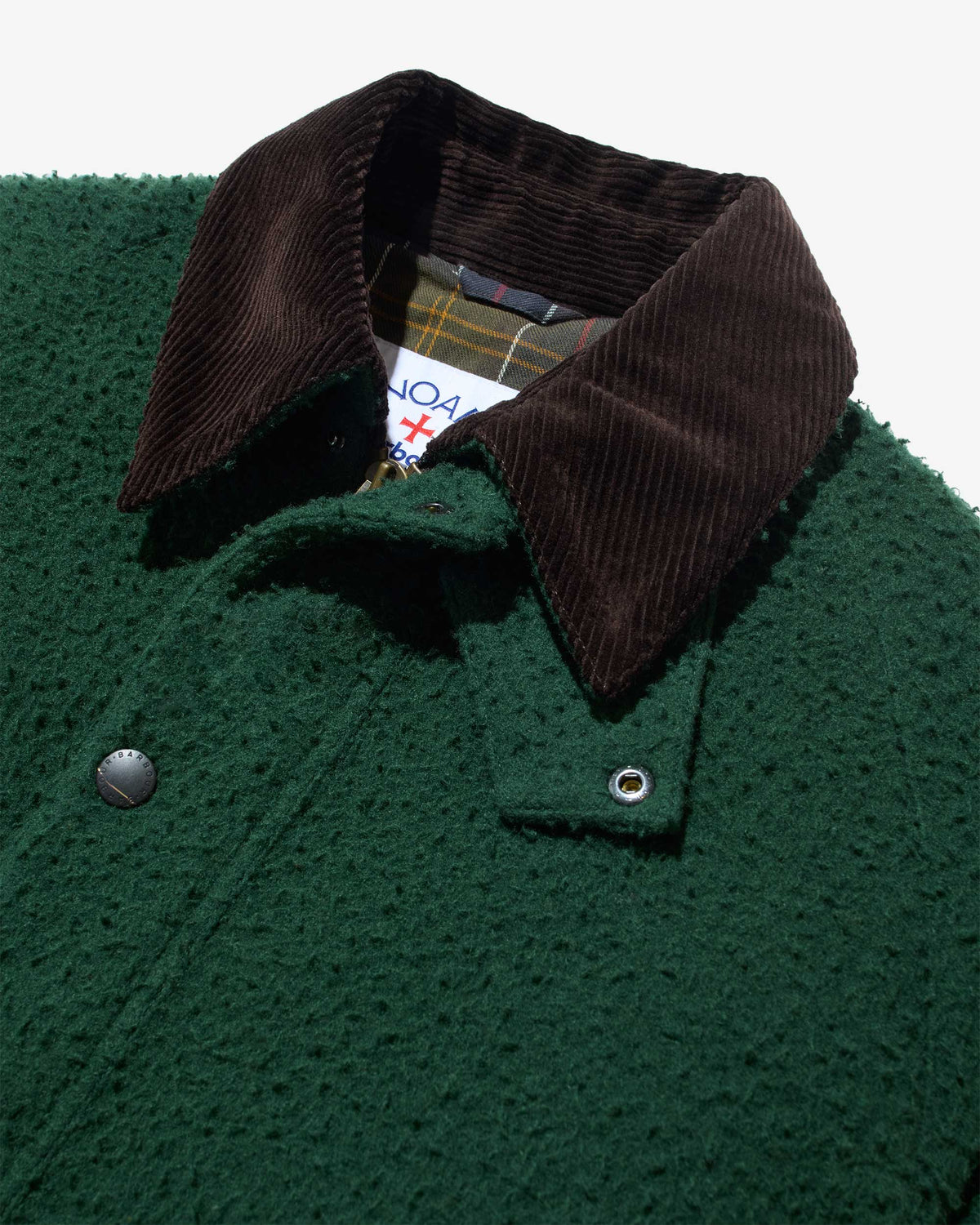 Noah x Barbour Wool Teddy Bedale Jacket