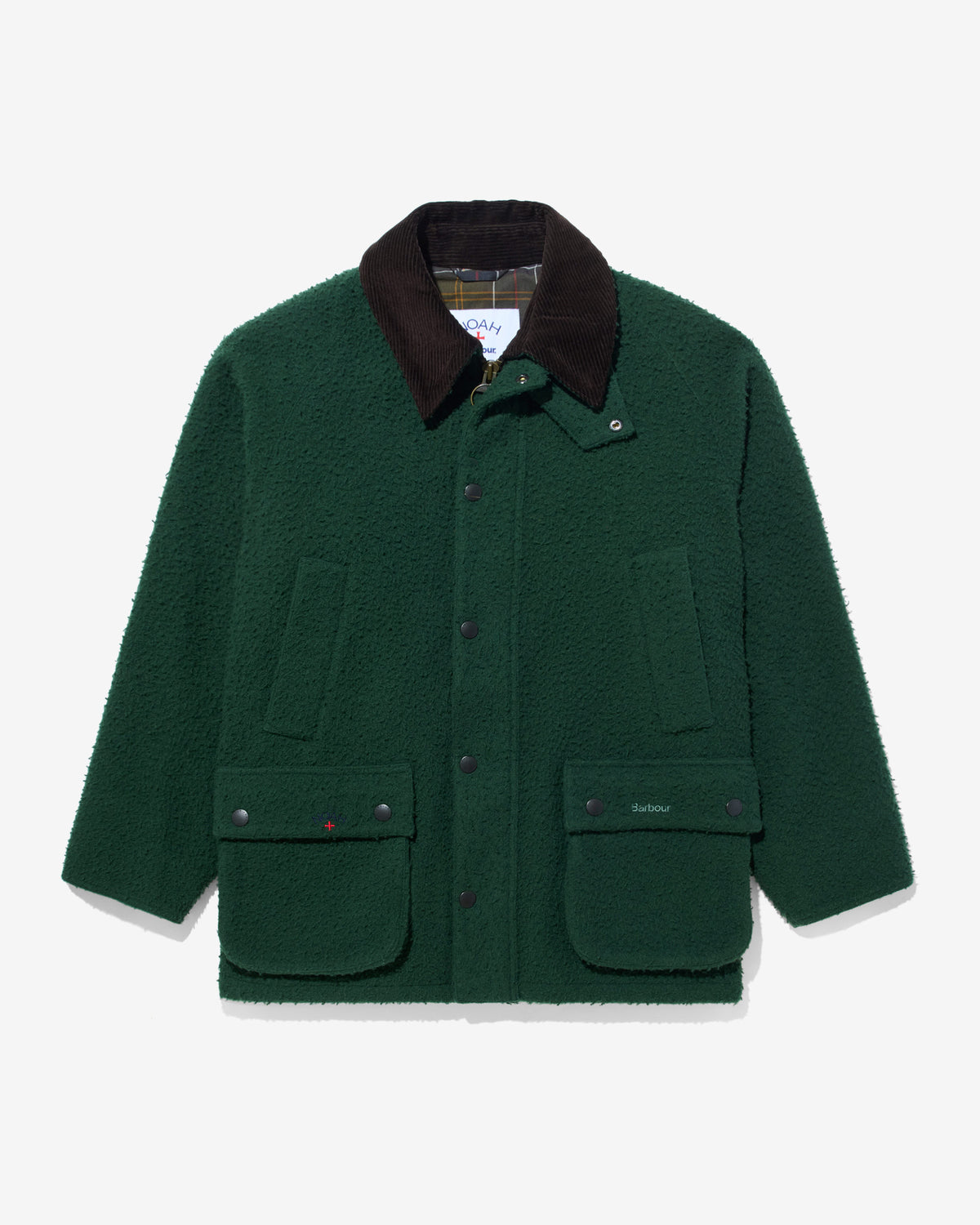 Noah x Barbour Wool Teddy Bedale Jacket