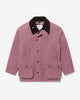 Noah - Noah x Barbour Cotton Bedale Jacket - Pomegranate - Swatch