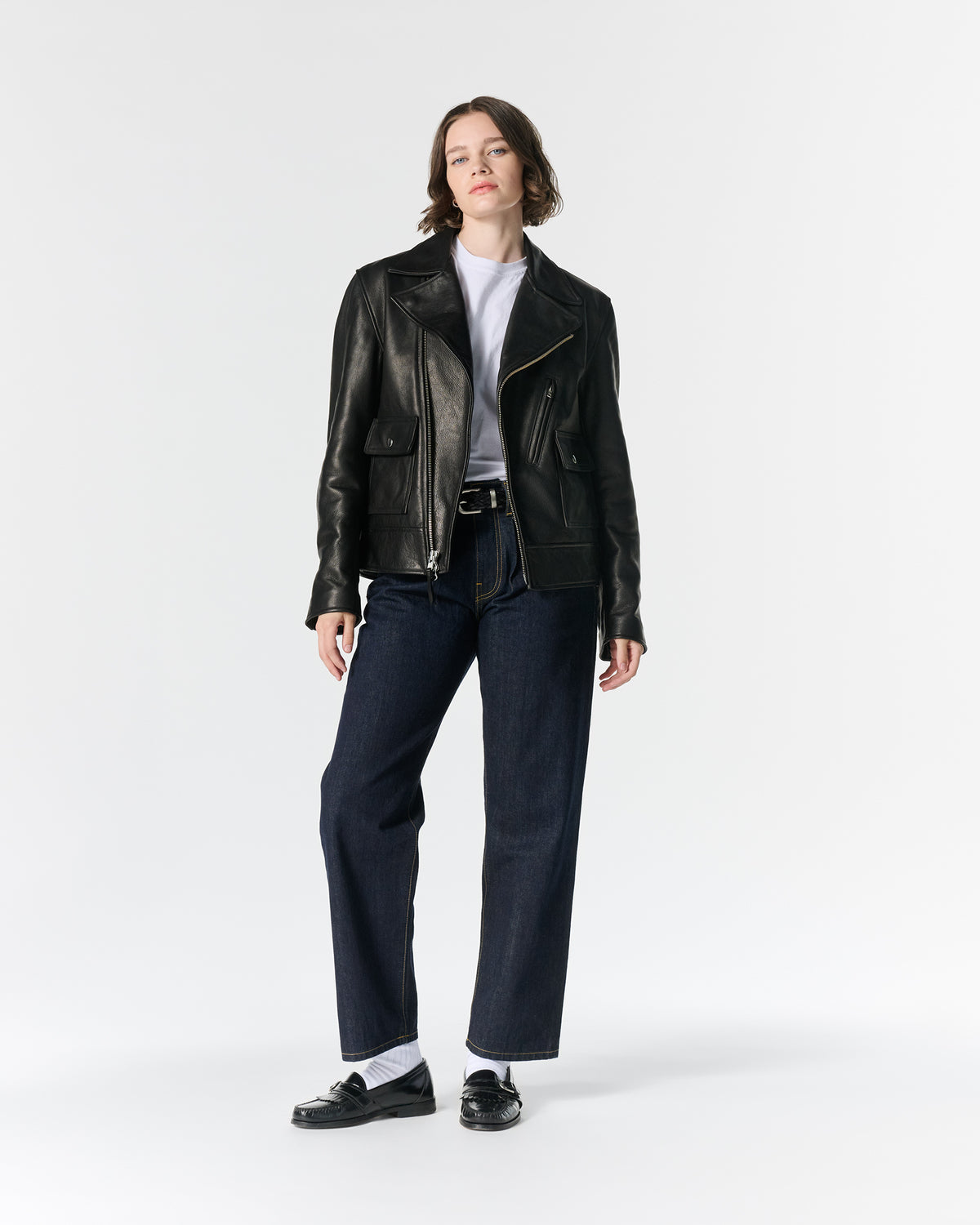 Leather Cruiser Jacket