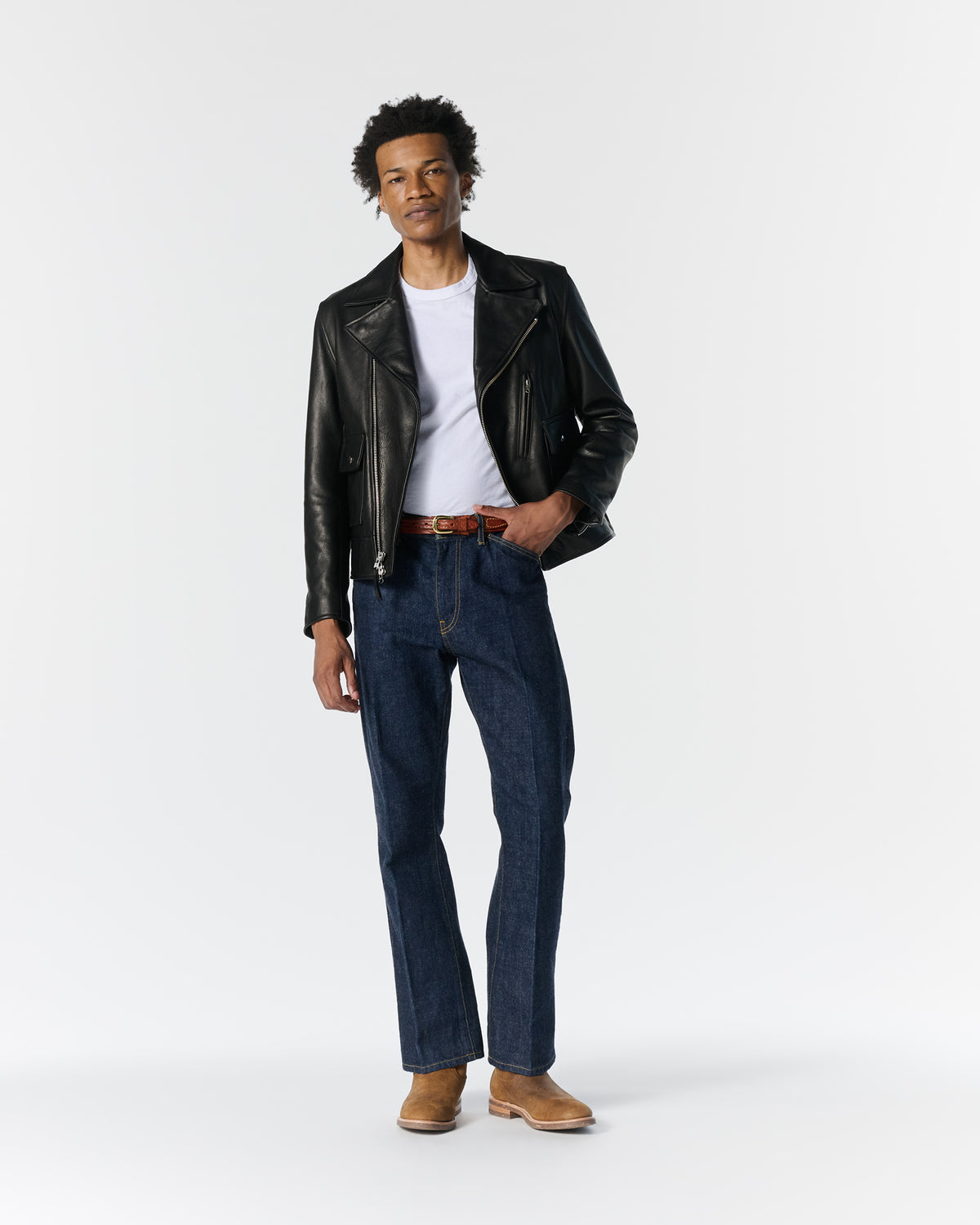 Leather Cruiser Jacket