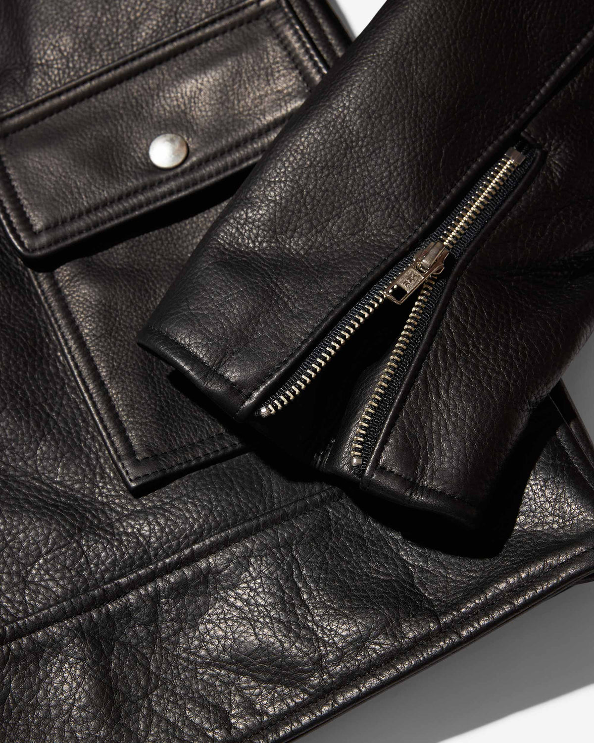 black leather backpack zippers like moto jacket Leather Cruiser Jacket