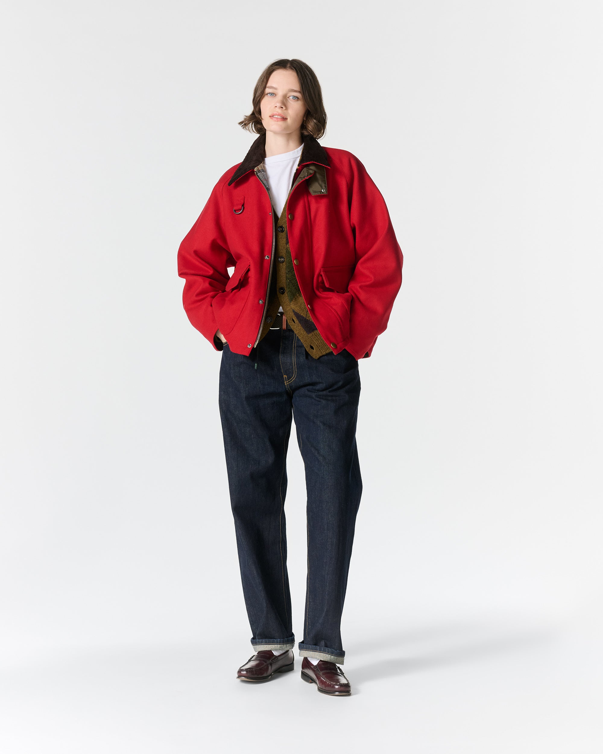 NOAH×Barbour Wool Teddy Casentino jacket Barbour's Latest Jacket Lacks the One Thing You'd Expect | Gear Patrol