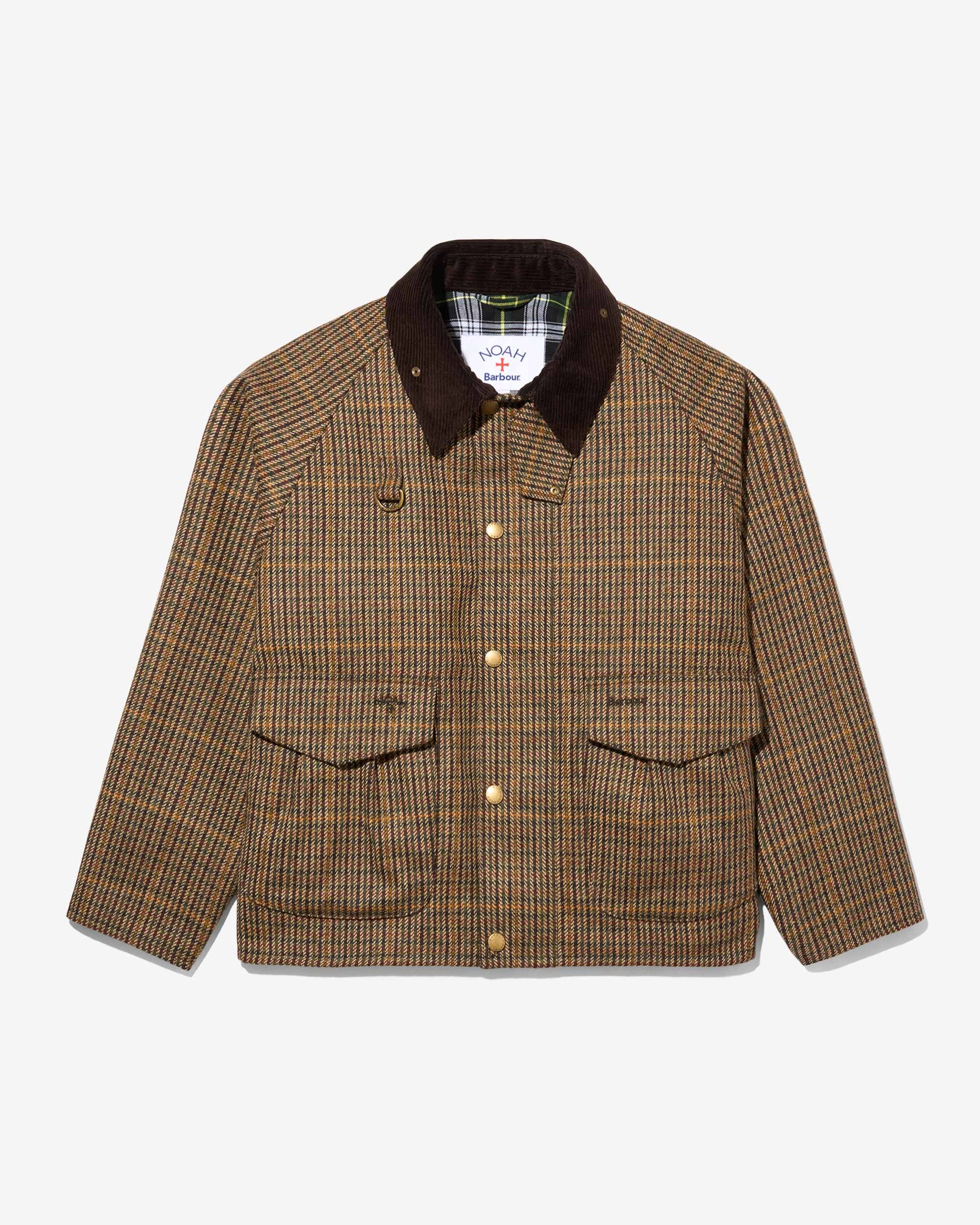 NOAH × Barbour Wading Jacket Barbour Tweed Wading Jacket - Noah