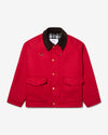 Noah - Barbour Wool Wading Jacket - Hunting Red - Swatch