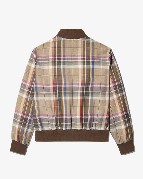 Noah - Linen Varsity Jacket - Detail