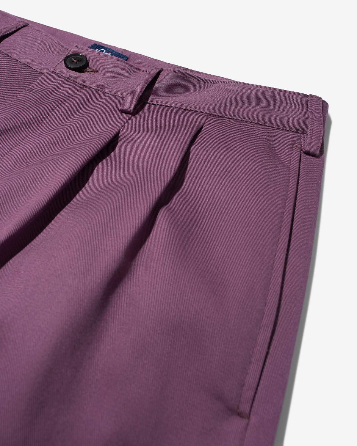 Twill Double-Pleat Pant