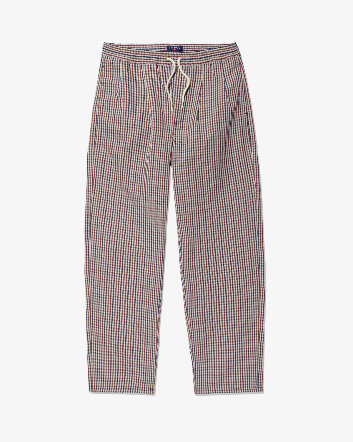 Drawstring Check Pant