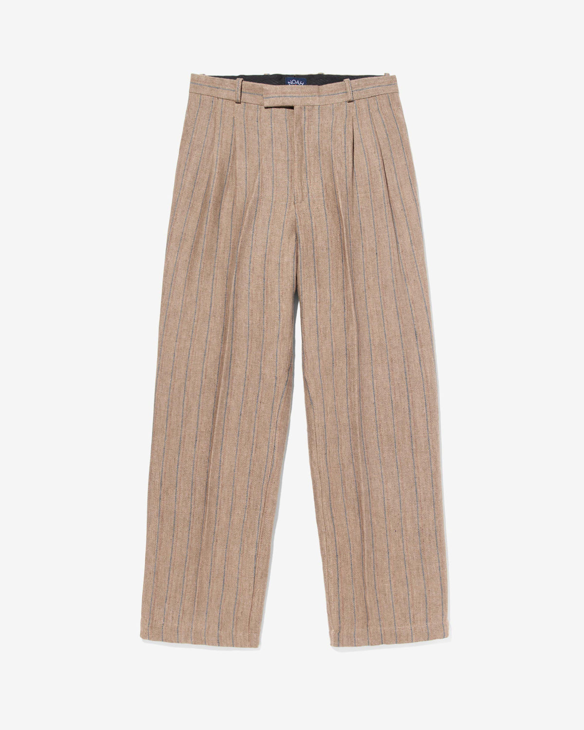 Linen Double-Pleat Trousers