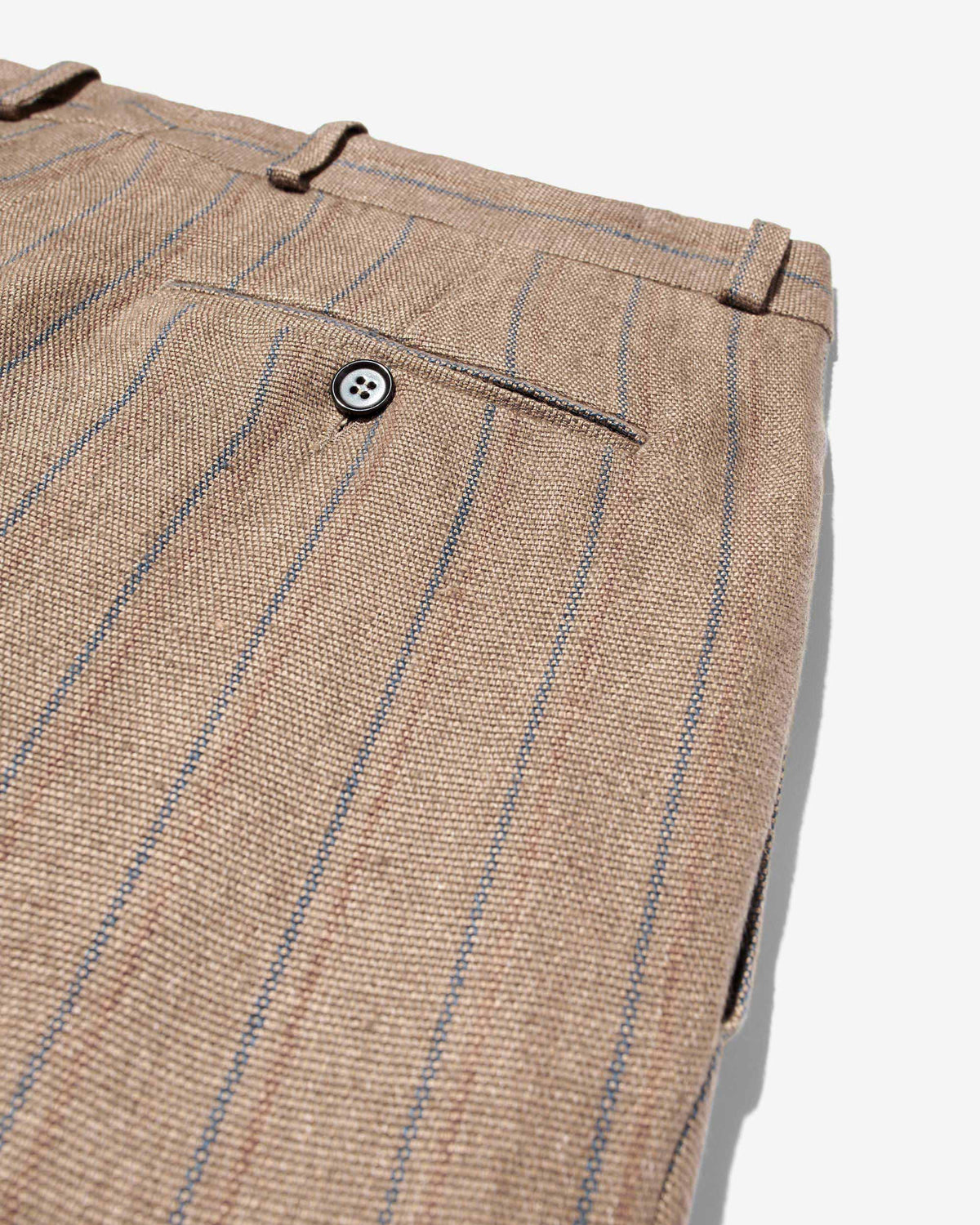 Linen Double-Pleat Trousers