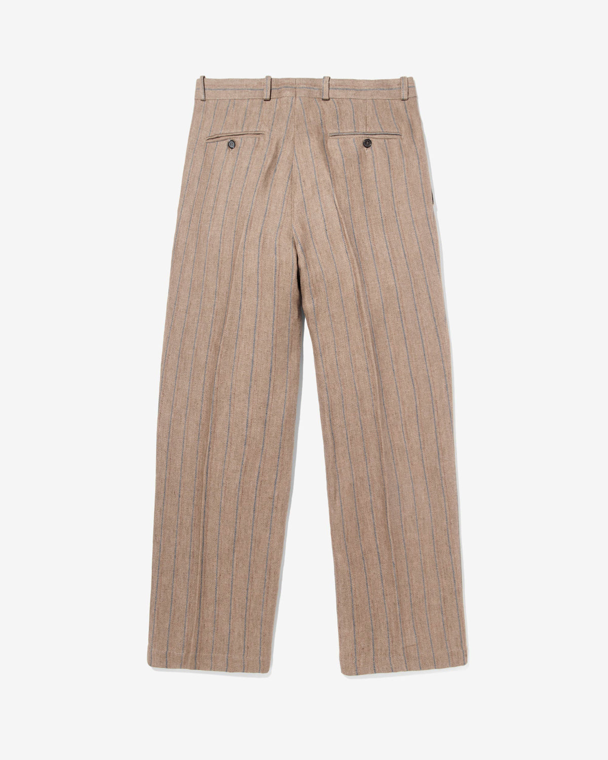 Linen Double-Pleat Trousers