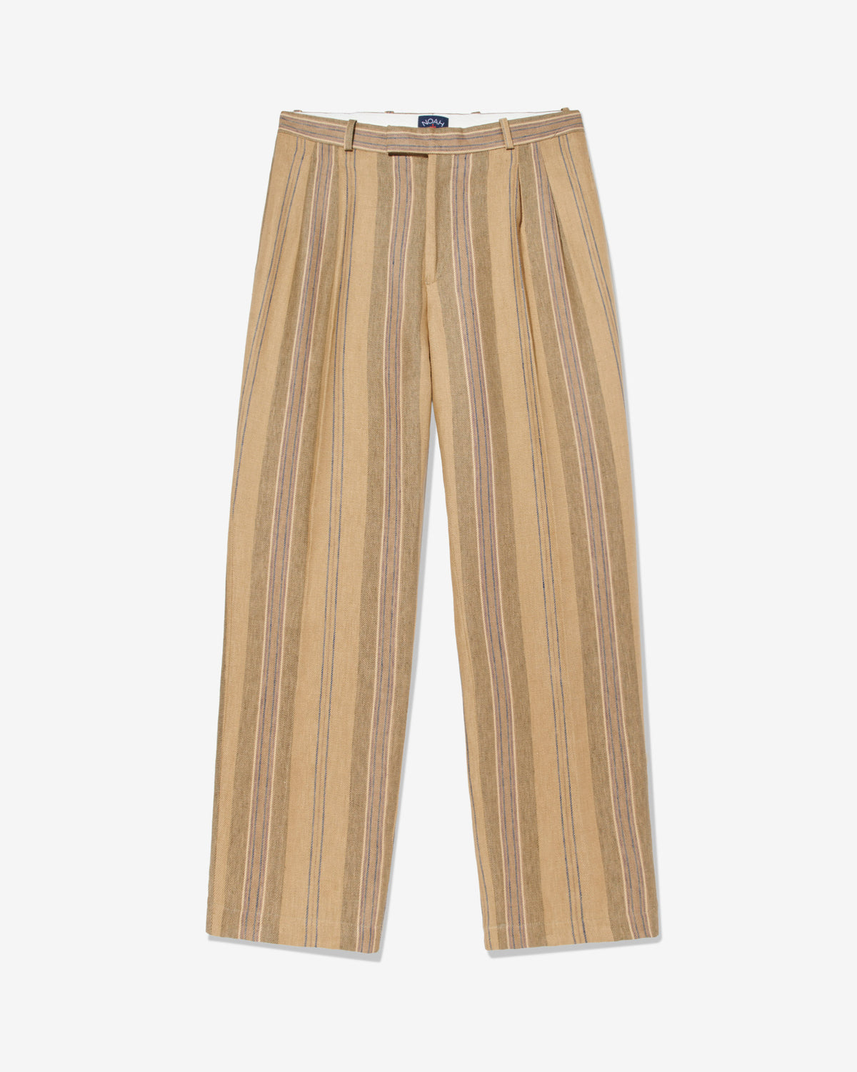 Linen Double-Pleat Trousers