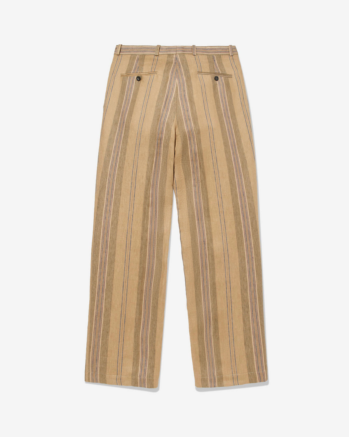 Linen Double-Pleat Trousers